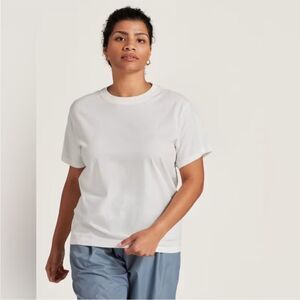 Allbirds Cotton Tee Short Sleeve Shirt White Size Sz Large NEW